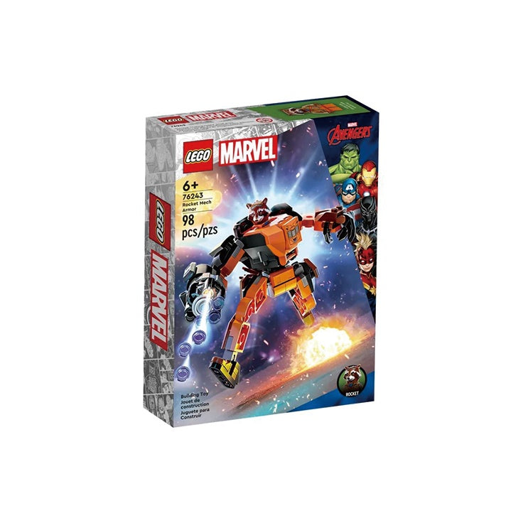 Конструктор LEGO "Rocket Raccoon: Mighty Mecha" (76243) - Boxette Shop